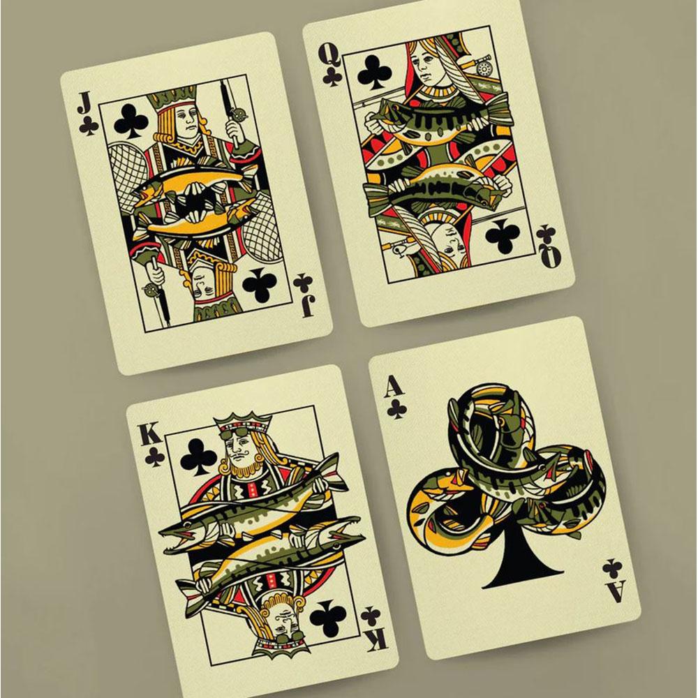 Lakes Rivers Streams Card Deck in One Color